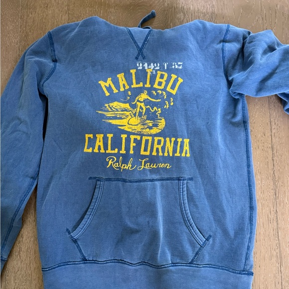 Ralph Lauren Blue Malibu Hoodie - Picture 3 of 6